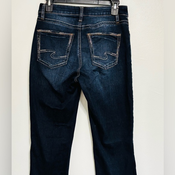 Silver Avery High Rise Straight Leg Jeans W28/L31 - Picture 8 of 11